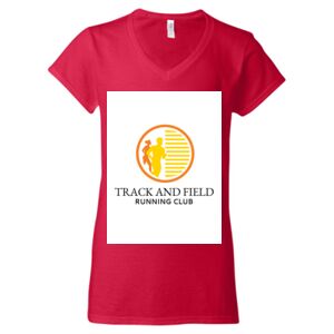 Softstyle® Women’s V-Neck T-Shirt Thumbnail