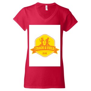 Softstyle® Women’s V-Neck T-Shirt Thumbnail