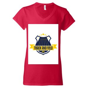 Softstyle® Women’s V-Neck T-Shirt Thumbnail