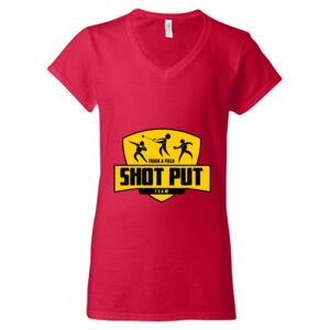 Softstyle® Women’s V-Neck T-Shirt Thumbnail
