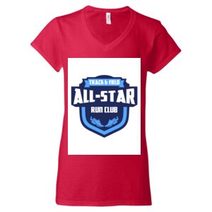 Softstyle® Women’s V-Neck T-Shirt Thumbnail