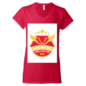 Softstyle® Women’s V-Neck T-Shirt Thumbnail