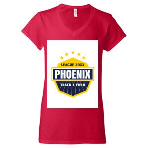 Softstyle® Women’s V-Neck T-Shirt Thumbnail