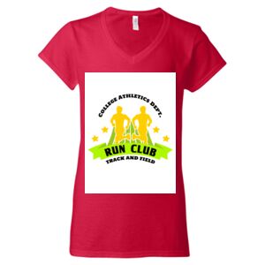 Softstyle® Women’s V-Neck T-Shirt Thumbnail