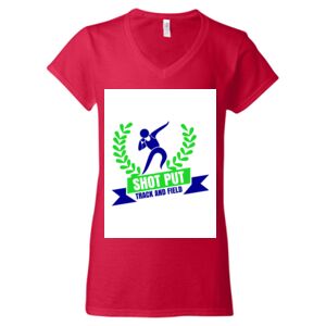 Softstyle® Women’s V-Neck T-Shirt Thumbnail
