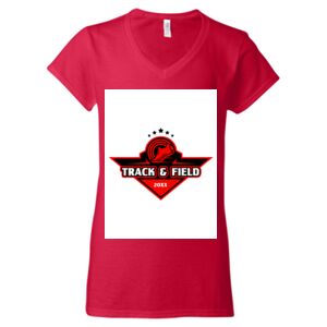 Softstyle® Women’s V-Neck T-Shirt Thumbnail