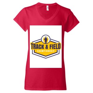 Softstyle® Women’s V-Neck T-Shirt Thumbnail