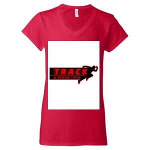 Softstyle® Women’s V-Neck T-Shirt Thumbnail