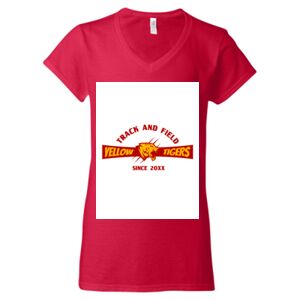 Softstyle® Women’s V-Neck T-Shirt Thumbnail