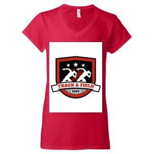 Softstyle® Women’s V-Neck T-Shirt Thumbnail