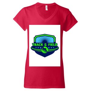 Softstyle® Women’s V-Neck T-Shirt Thumbnail