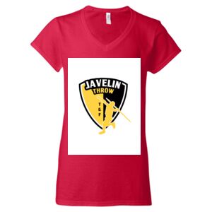 Softstyle® Women’s V-Neck T-Shirt Thumbnail