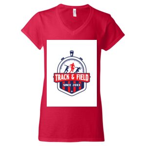 Softstyle® Women’s V-Neck T-Shirt Thumbnail