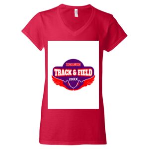 Softstyle® Women’s V-Neck T-Shirt Thumbnail