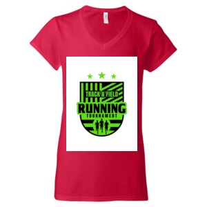 Softstyle® Women’s V-Neck T-Shirt Thumbnail