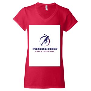Softstyle® Women’s V-Neck T-Shirt Thumbnail