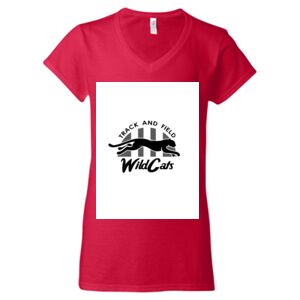 Softstyle® Women’s V-Neck T-Shirt Thumbnail
