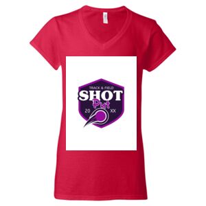 Softstyle® Women’s V-Neck T-Shirt Thumbnail
