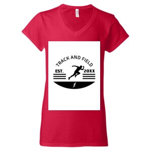 Softstyle® Women’s V-Neck T-Shirt Thumbnail