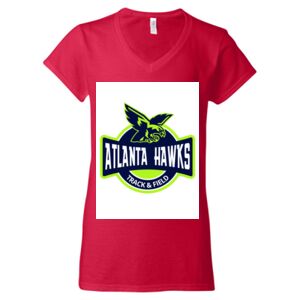 Softstyle® Women’s V-Neck T-Shirt Thumbnail