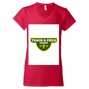 Softstyle® Women’s V-Neck T-Shirt Thumbnail