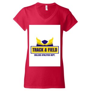 Softstyle® Women’s V-Neck T-Shirt Thumbnail