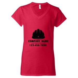Softstyle® Women’s V-Neck T-Shirt Thumbnail