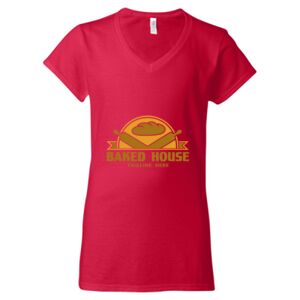Softstyle® Women’s V-Neck T-Shirt Thumbnail