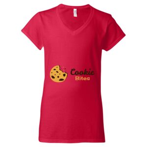 Softstyle® Women’s V-Neck T-Shirt Thumbnail