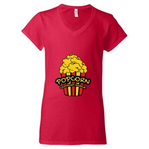Softstyle® Women’s V-Neck T-Shirt Thumbnail