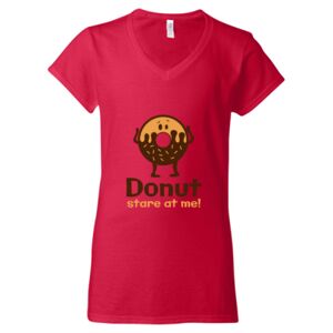 Softstyle® Women’s V-Neck T-Shirt Thumbnail