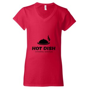 Softstyle® Women’s V-Neck T-Shirt Thumbnail