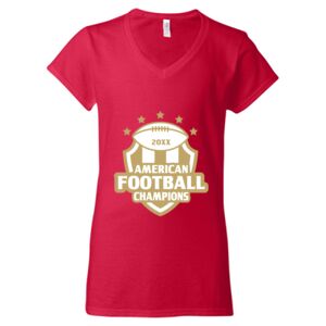 Softstyle® Women’s V-Neck T-Shirt Thumbnail