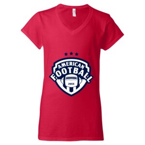 Softstyle® Women’s V-Neck T-Shirt Thumbnail