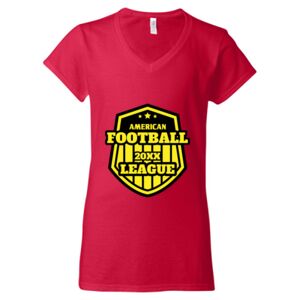 Softstyle® Women’s V-Neck T-Shirt Thumbnail