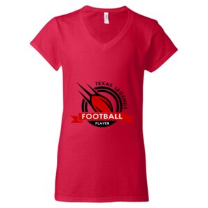 Softstyle® Women’s V-Neck T-Shirt Thumbnail