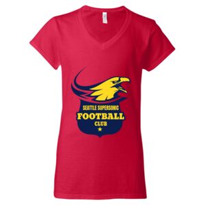 Softstyle® Women’s V-Neck T-Shirt Thumbnail