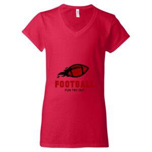 Softstyle® Women’s V-Neck T-Shirt Thumbnail