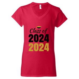 Softstyle® Women’s V-Neck T-Shirt Thumbnail