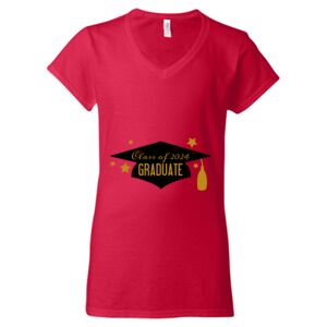 Softstyle® Women’s V-Neck T-Shirt Thumbnail