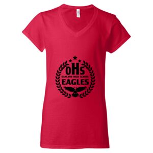 Softstyle® Women’s V-Neck T-Shirt Thumbnail