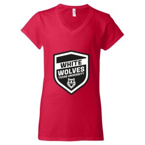 Softstyle® Women’s V-Neck T-Shirt Thumbnail