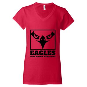 Softstyle® Women’s V-Neck T-Shirt Thumbnail