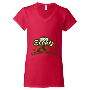 Softstyle® Women’s V-Neck T-Shirt Thumbnail