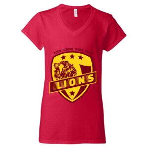 Softstyle® Women’s V-Neck T-Shirt Thumbnail