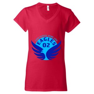 Softstyle® Women’s V-Neck T-Shirt Thumbnail