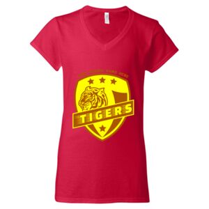 Softstyle® Women’s V-Neck T-Shirt Thumbnail