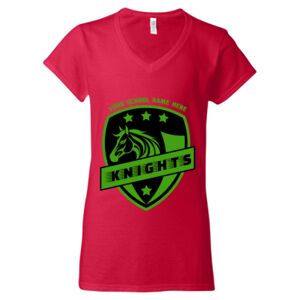 Softstyle® Women’s V-Neck T-Shirt Thumbnail