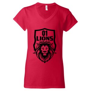 Softstyle® Women’s V-Neck T-Shirt Thumbnail