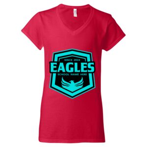Softstyle® Women’s V-Neck T-Shirt Thumbnail